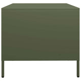 Coffee Table Olive 68.5X50X43.5 Cm Cold-Rolled Steel