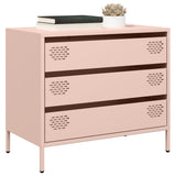 Sideboard Mustard 68X39X58.5 Cm Cold-Rolled Steel