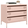 Sideboard Mustard 68X39X58.5 Cm Cold-Rolled Steel