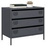 Sideboard Mustard 68X39X58.5 Cm Cold-Rolled Steel
