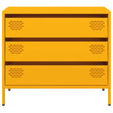 Sideboard Mustard 68X39X58.5 Cm Cold-Rolled Steel