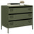 Sideboard Mustard 68X39X58.5 Cm Cold-Rolled Steel
