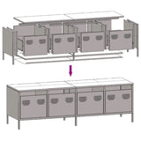 Tv Cabinet 135X39X43.5 Cm Cold-Rolled Steel