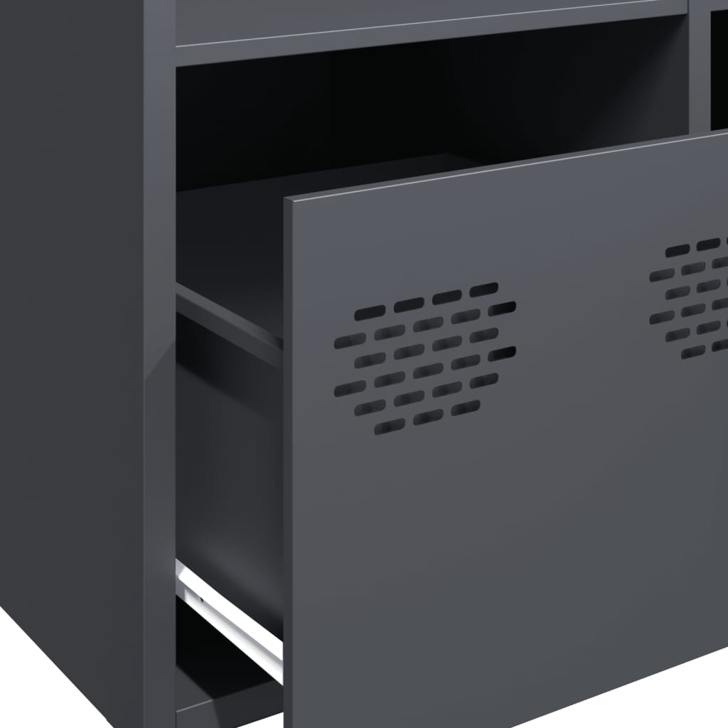 Highboard  68X39X103.5 Cm Steel