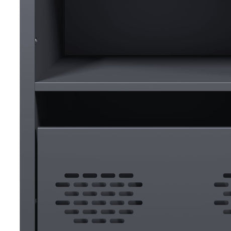 Highboard  68X39X103.5 Cm Steel