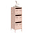 Highboard Mustard 39X35X103.5 Cm Steel