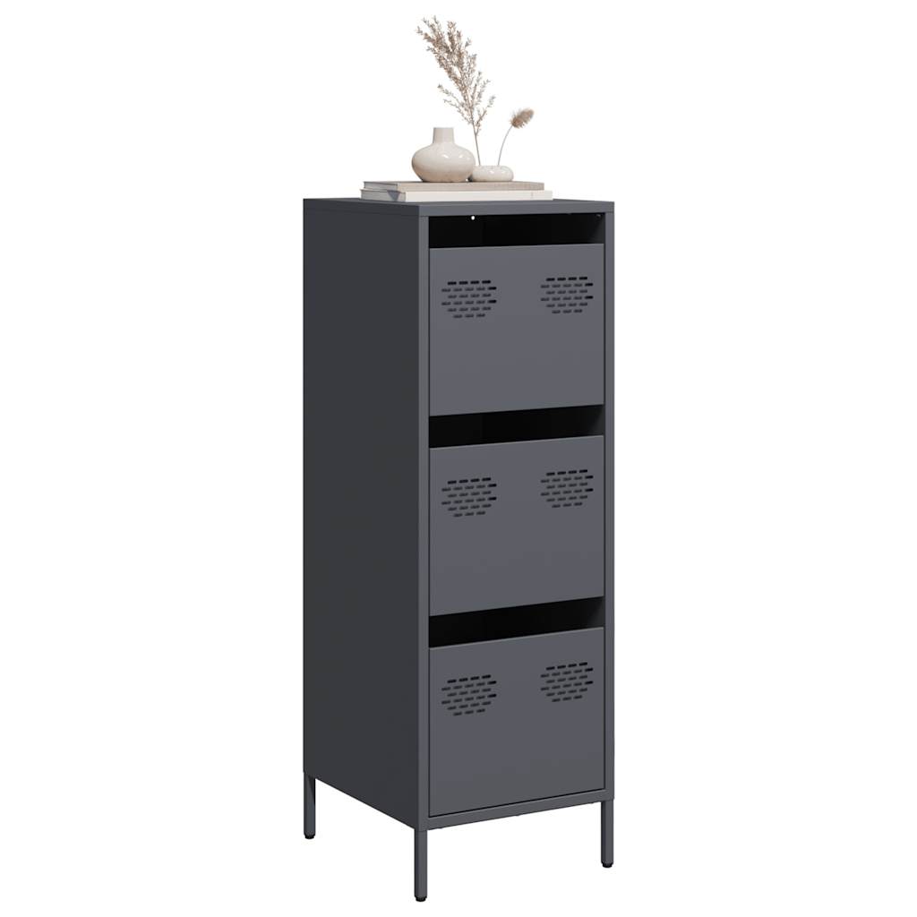 Highboard Mustard 39X35X103.5 Cm Steel