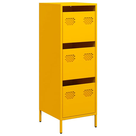 Highboard Mustard 39X35X103.5 Cm Steel
