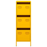 Highboard Mustard 39X35X103.5 Cm Steel