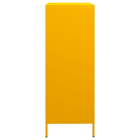 Highboard Mustard 39X35X103.5 Cm Steel