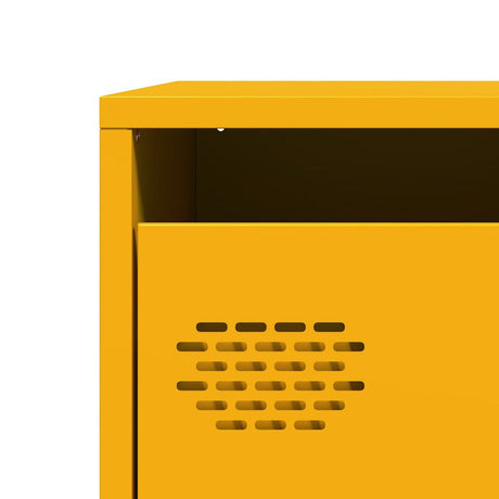 Highboard Mustard 39X35X103.5 Cm Steel