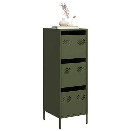 Highboard Mustard 39X35X103.5 Cm Steel