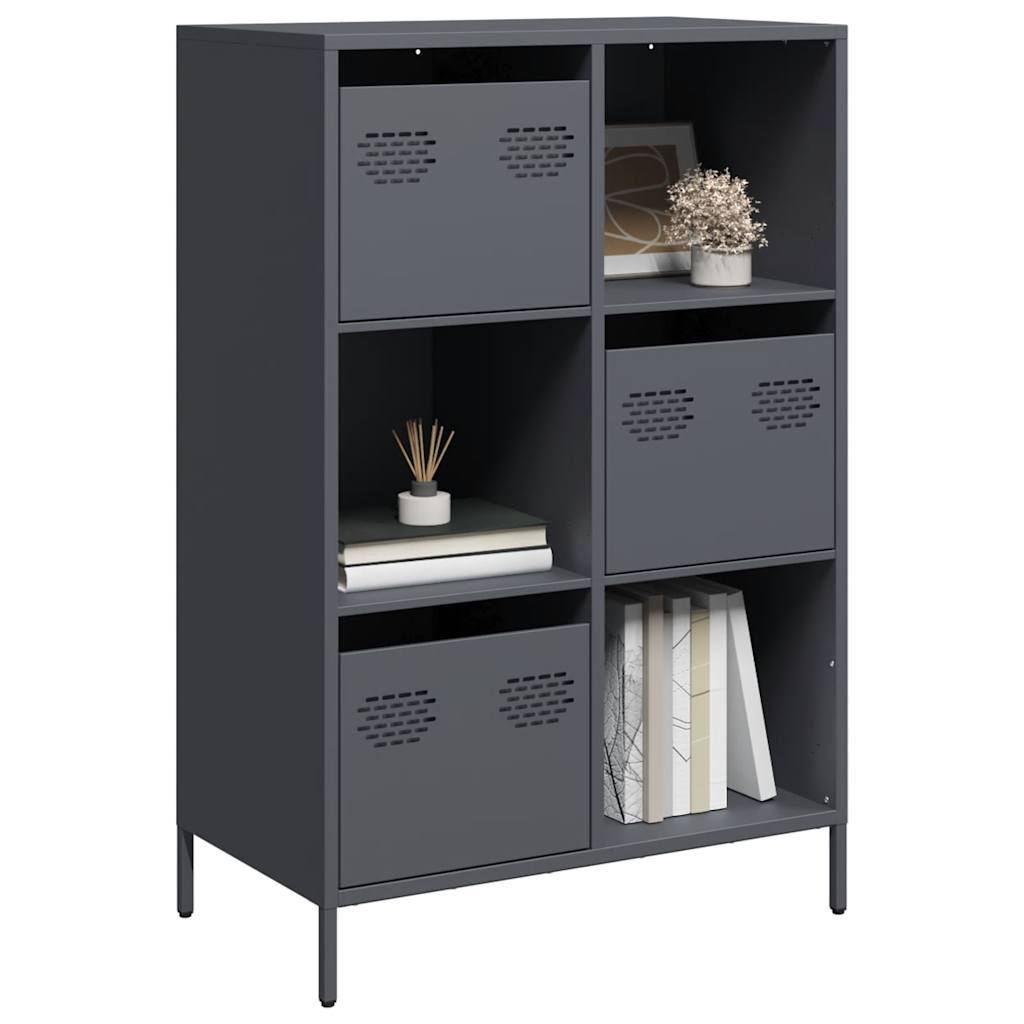 Highboard 68X39X103.5 Cm Steel