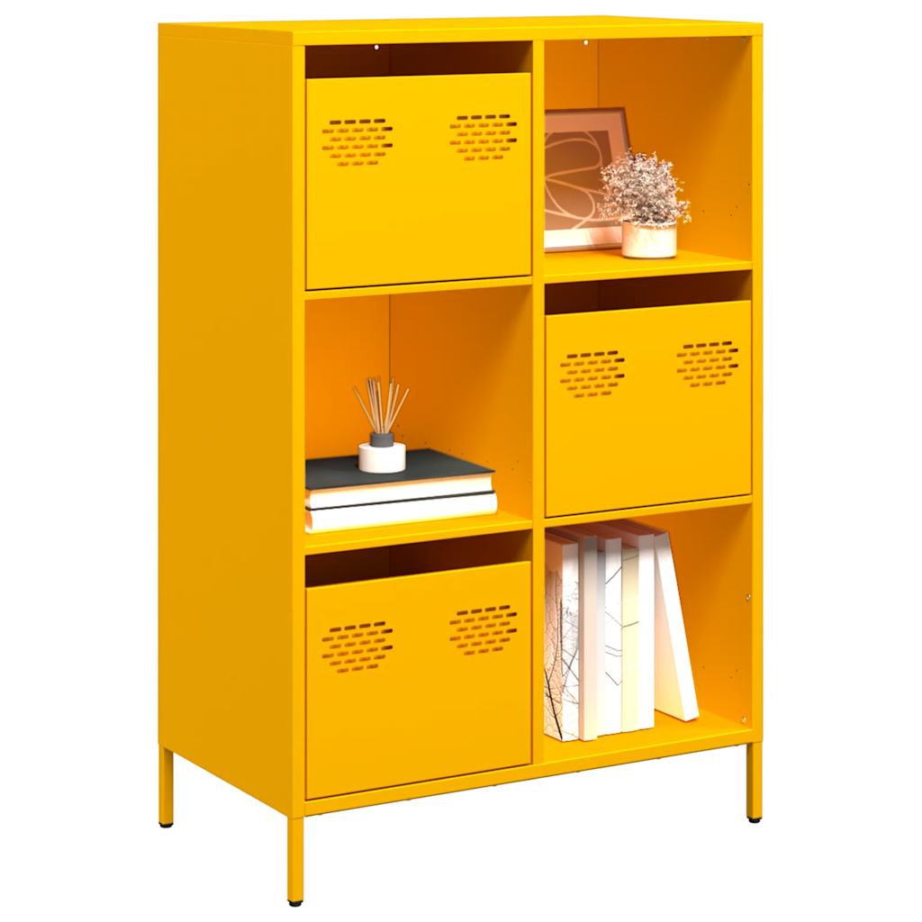 Highboard 68X39X103.5 Cm Steel