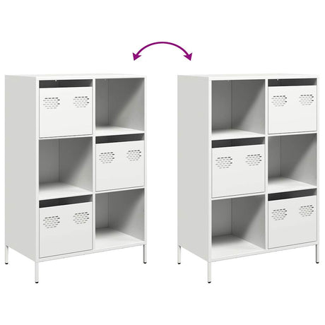 Highboard 68X39X103.5 Cm Steel