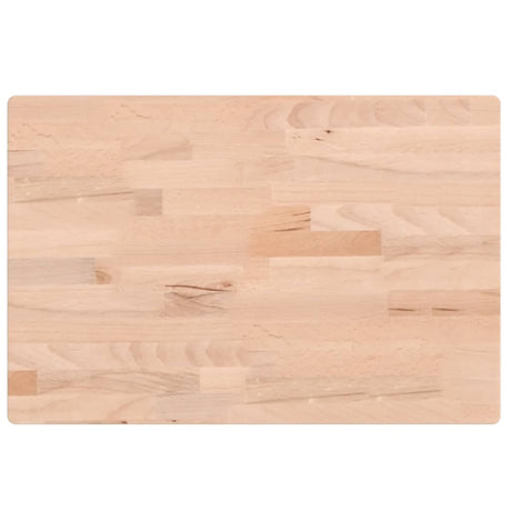 Basin Shelf Wall Mounted Steel And Solid Wood Beech