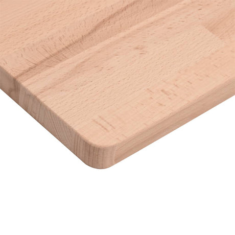 Basin Shelf Wall Mounted Steel And Solid Wood Beech