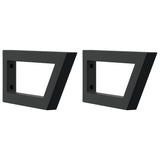Basin Shelf Wall Mounted Steel And Solid Wood Acacia
