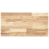 Basin Shelf Wall Mounted Steel And Solid Wood Acacia