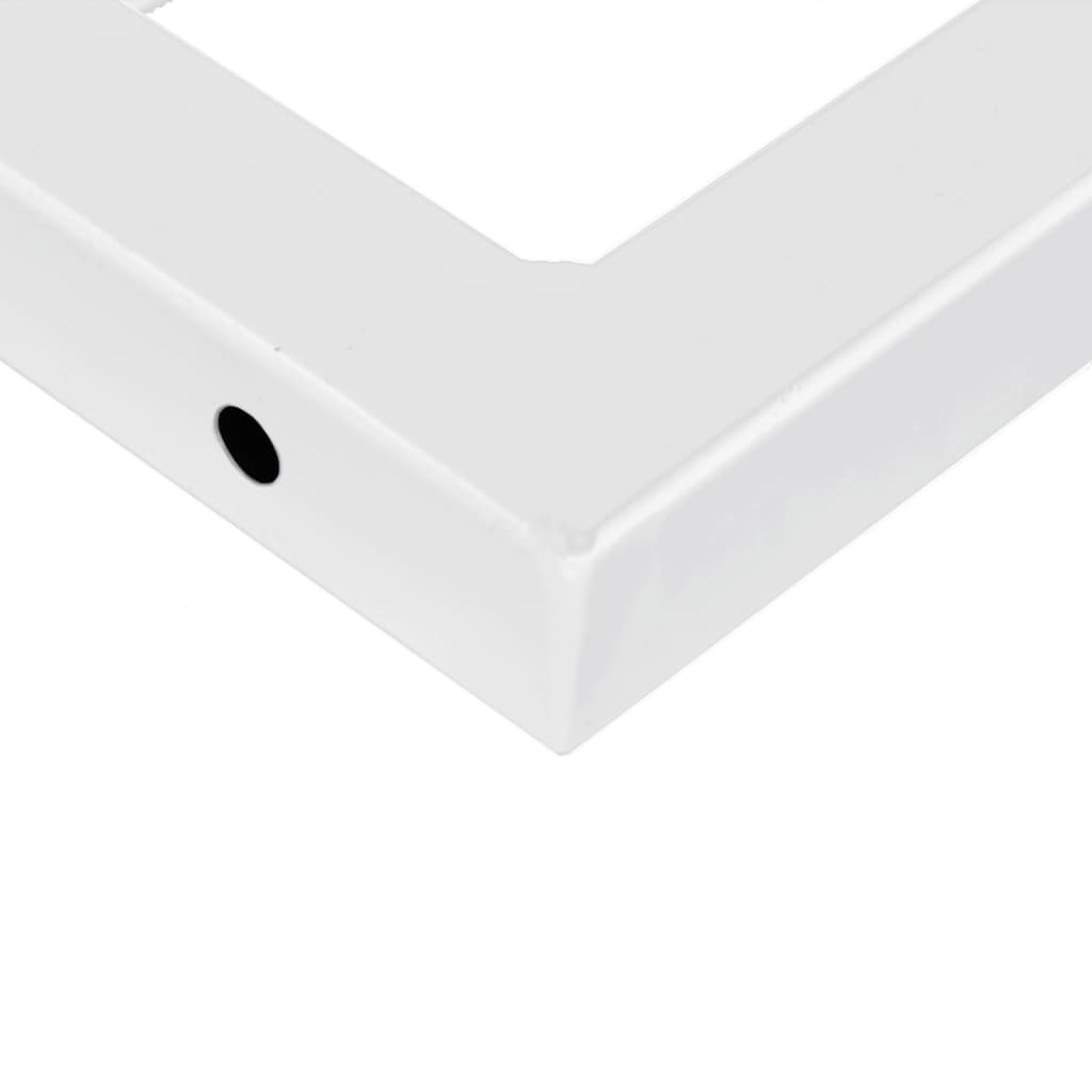 Basin Shelf Wall Mounted Steel And Solid Wood Acacia