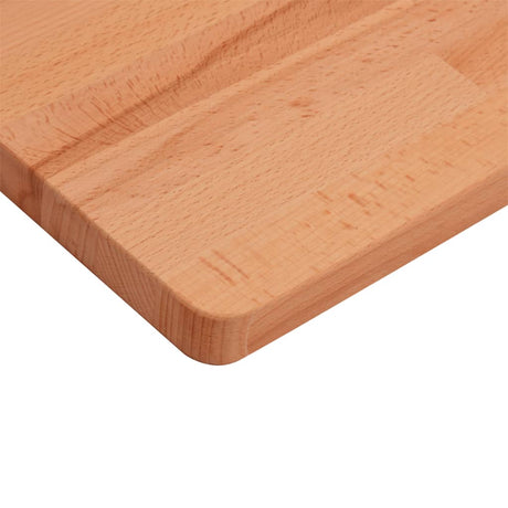 Basin Shelf Wall Mounted Steel And Solid Wood Beech
