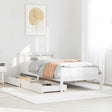 Bed Frame Without Mattress Solid Wood Pine
