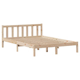 Bed Frame Without Mattress Solid Wood Pine
