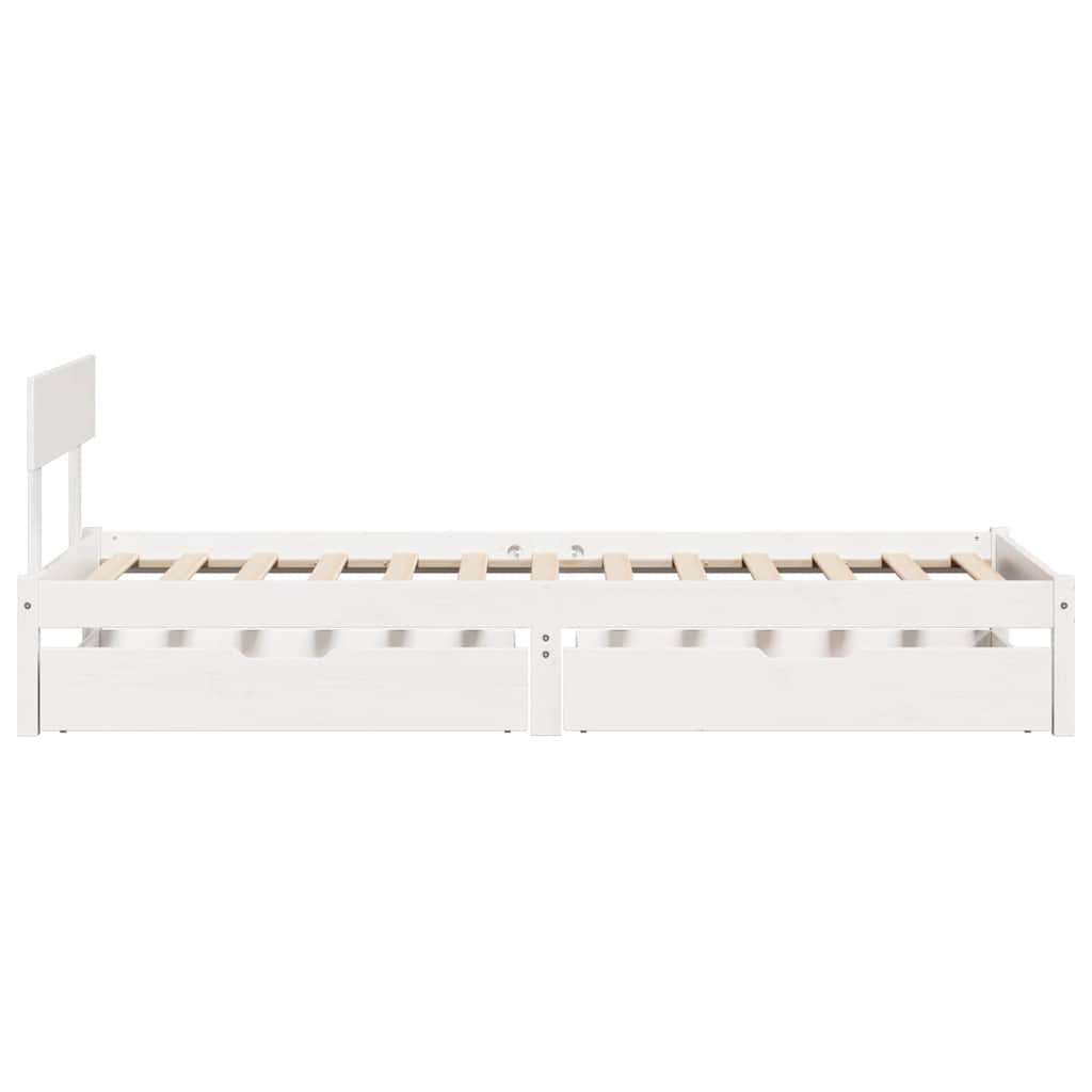 Bed Frame Without Mattress Small Single Solid Wood Pine