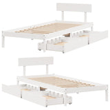 Bed Frame Without Mattress Small Single Solid Wood Pine