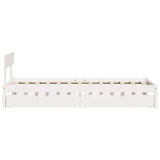 Bed Frame Without Mattress Solid Wood Pine
