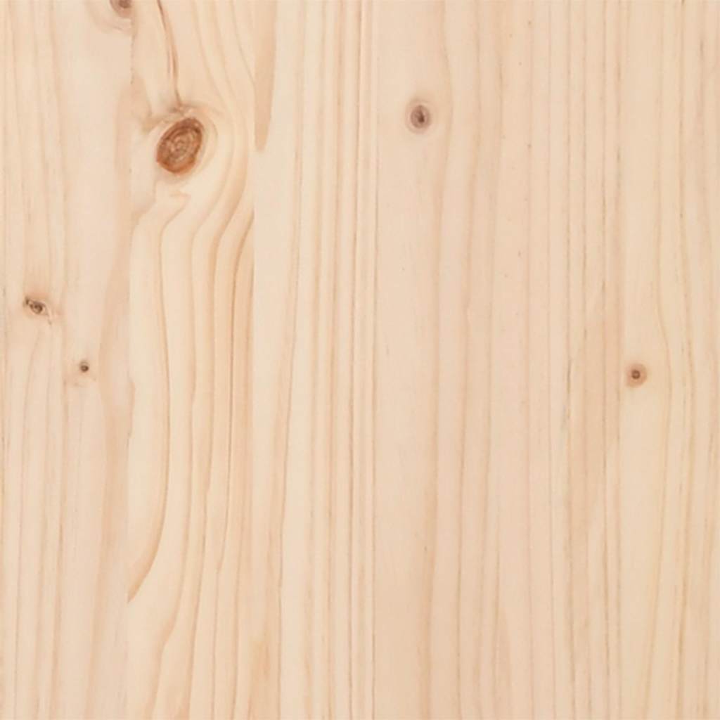 Bed Frame Without Mattress Solid Wood Pine