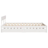 Bed Frame Without Mattress Solid Wood Pine