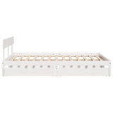 Bed Frame Without Mattress King Size Solid Wood Pine