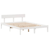 Bed Frame Without Mattress King Size Solid Wood Pine