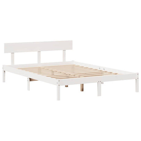 Bed Frame Without Mattress Solid Wood Pine