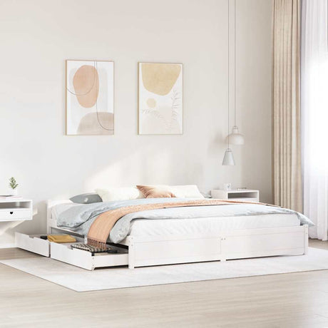 Bed Frame Without Mattress Small Single Solid Wood Pine