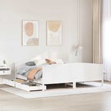 Bed Frame Without Mattress Solid Wood Pine