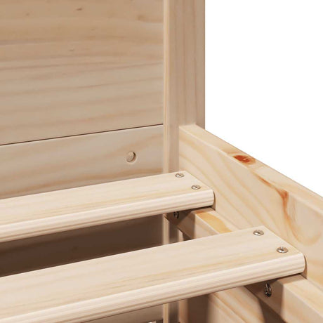 Bed Frame Without Mattress Solid Wood Pine