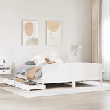 Bed Frame Without Mattress Solid Wood Pine