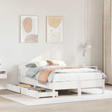 Bed Frame Without Mattress Super King Solid Wood Pine