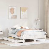 Bed Frame Without Mattress Super King Solid Wood Pine