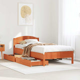 Bed Frame Without Mattress Super King Solid Wood Pine