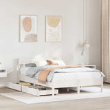 Bed Frame Without Mattress Super King Solid Wood Pine