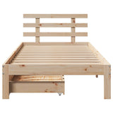 Bed Frame With Drawers Without Mattress