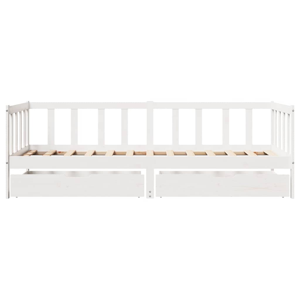 Daybed With Drawers Without Mattress Solid Wood