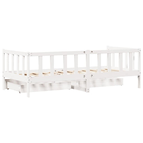 Daybed With Drawers Without Mattress Solid Wood