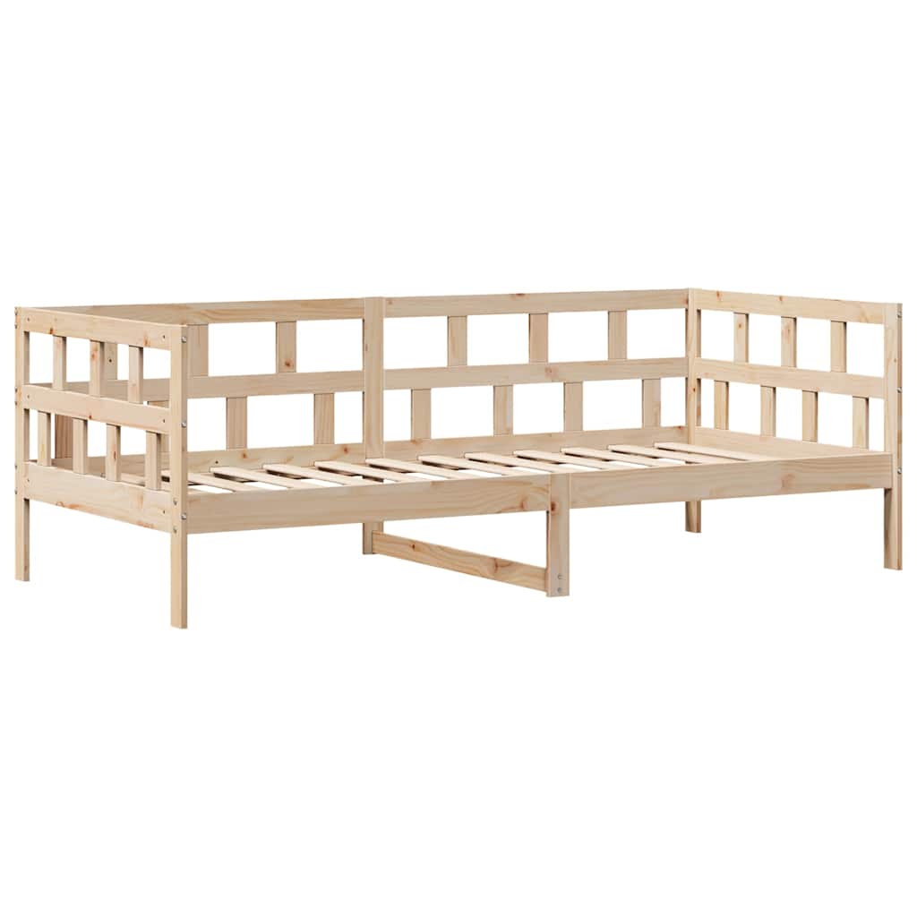 Daybed with Drawers without Mattress 80x200 cm Solid Wood