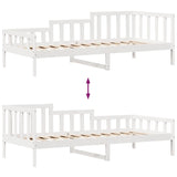 Daybed With Drawers Without Mattress 90X190 Cm Single Solid Wood