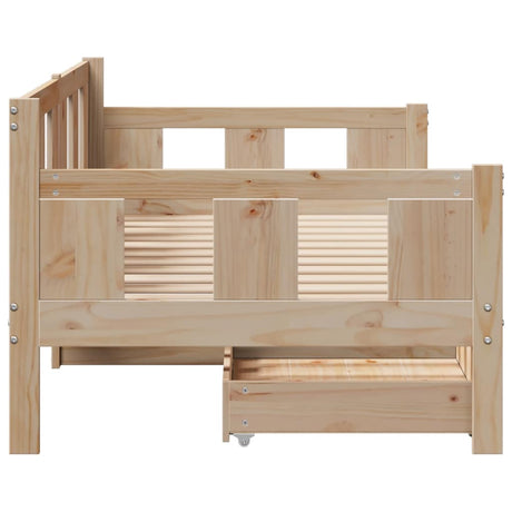 Daybed With Drawers Without Mattress Solid Wood