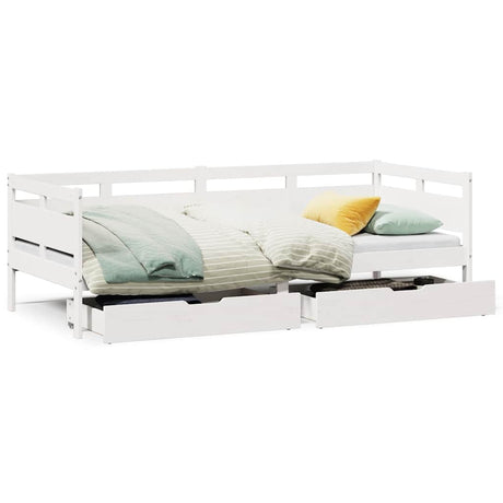 Daybed With Drawers Without Mattress Solid Wood